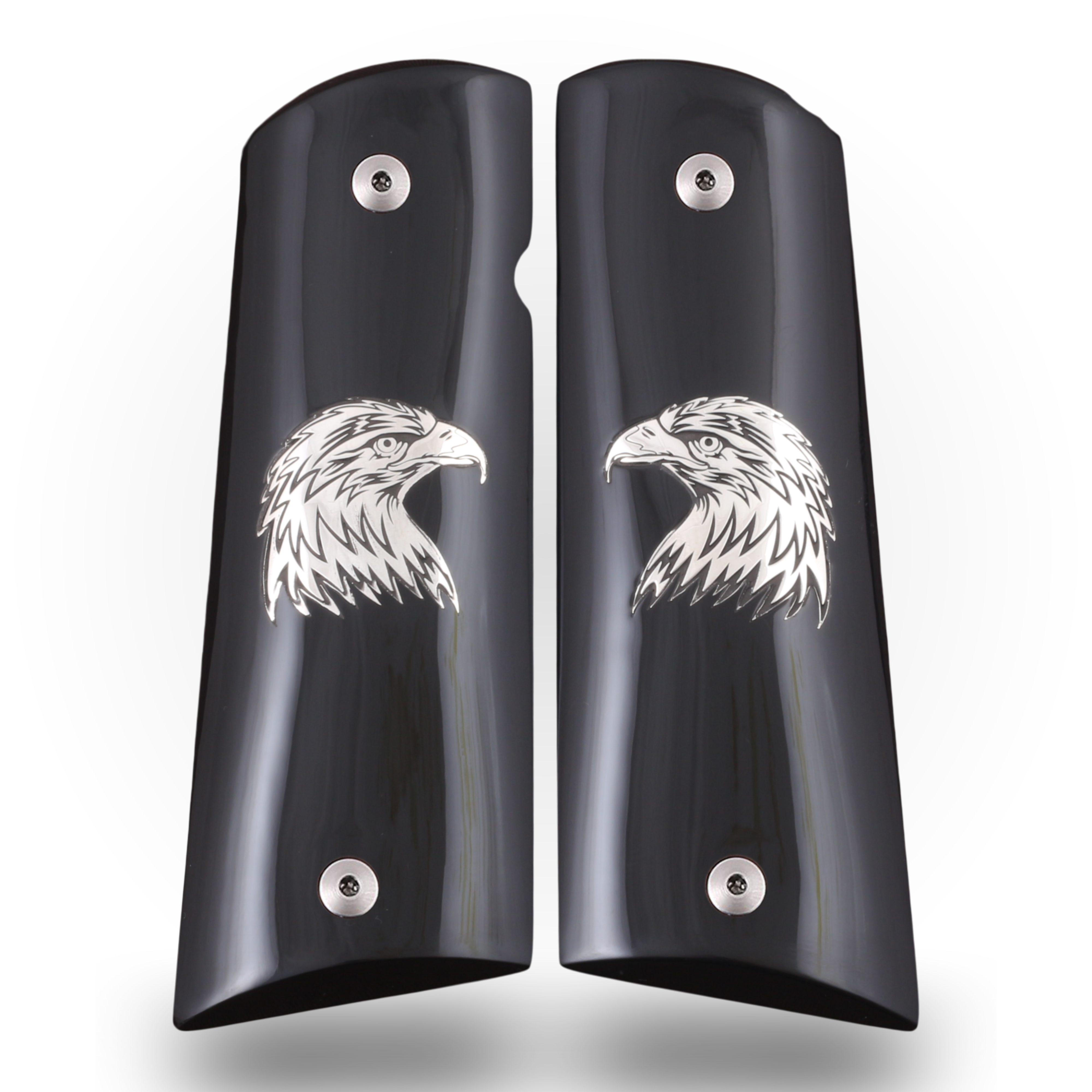 Colt 1911 FIT Model Les Baer, Nowlin, Springfield, Kimber Siyah Akrilik Gümüş Logo 