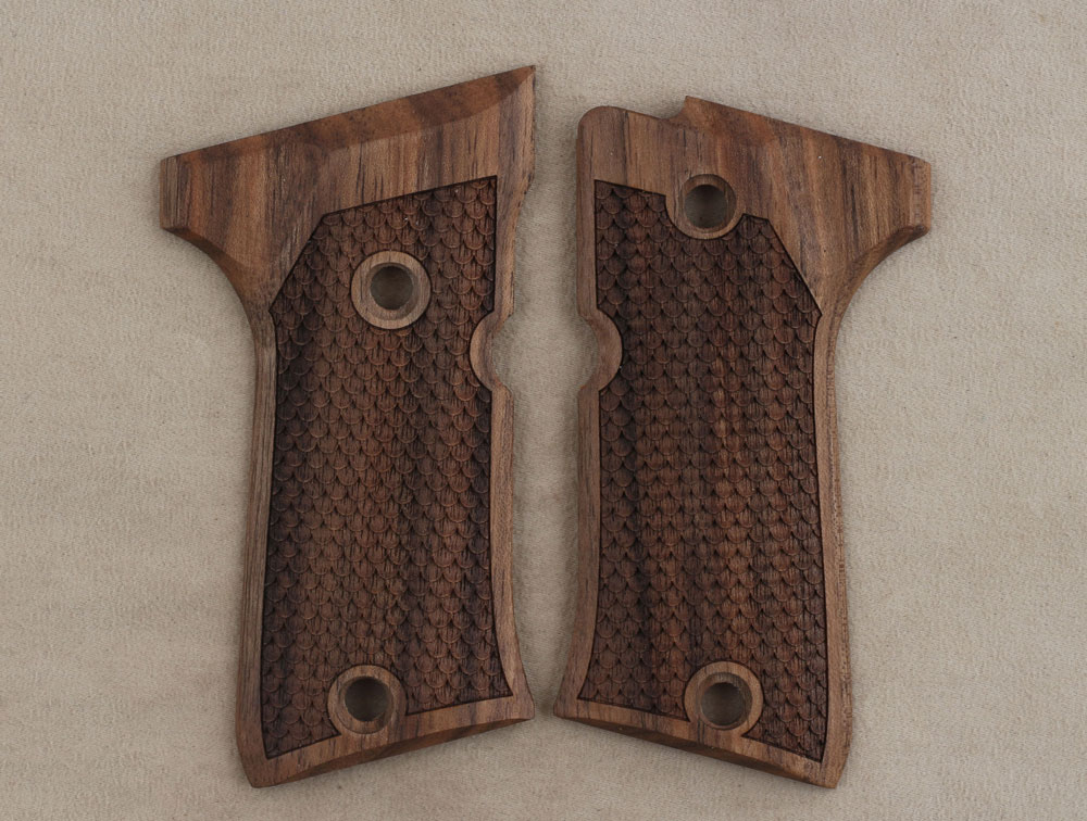 Beretta 92 Compact Ceviz Ağacı Logo Yok 