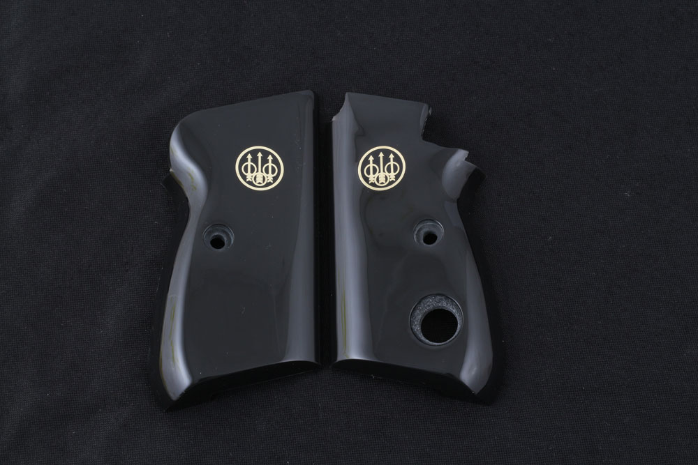 Beretta Mod 70 - 70 S - 71 PUMA Siyah Akrilik Pirinç Logo 