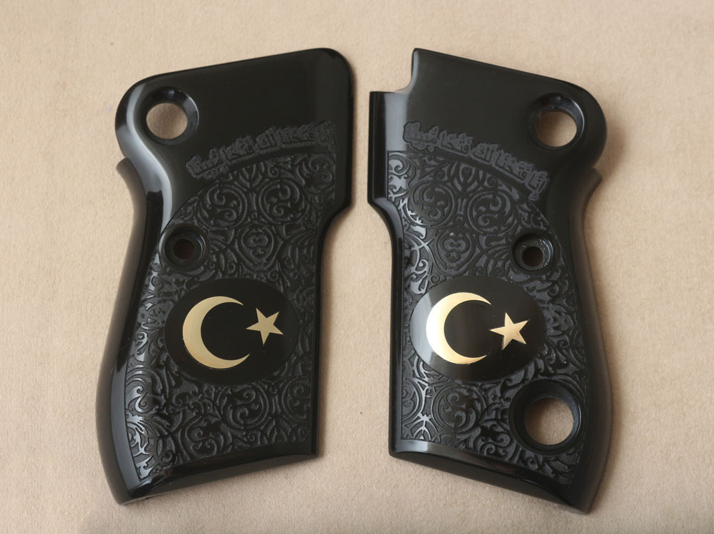 Beretta Mod 951 Siyah Akrilik Pirinç Logo 
