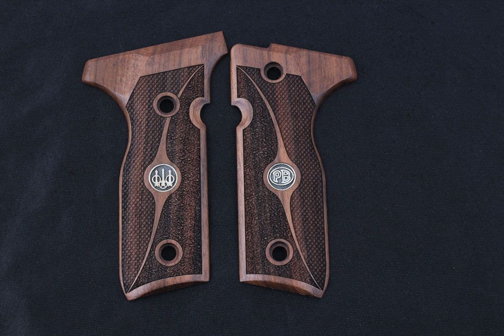 Beretta Mod 8000 / 8040 F Stoger Ceviz Ağacı Gümüş + Mine Logo 