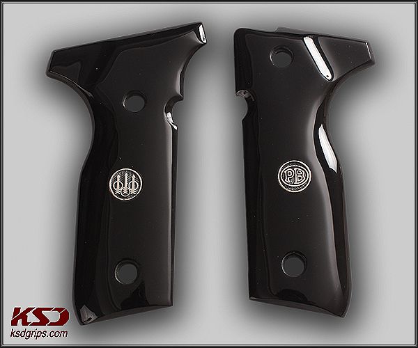 Beretta Mod 8000 / 8040 F Stoger Siyah Akrilik Gümüş + Mine Logo 