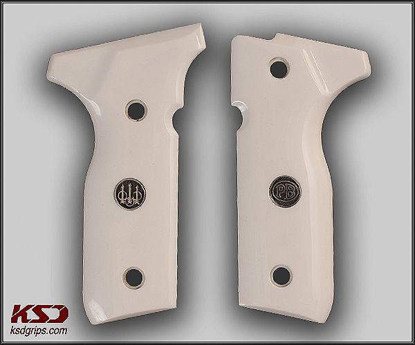 Beretta Mod 8000 / 8040 F Stoger Fildişi Akrilik Gümüş + Mine Logo 