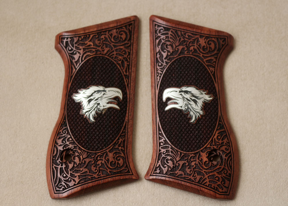 Jericho 941FB Gül Ağacı Gümüş Logo 