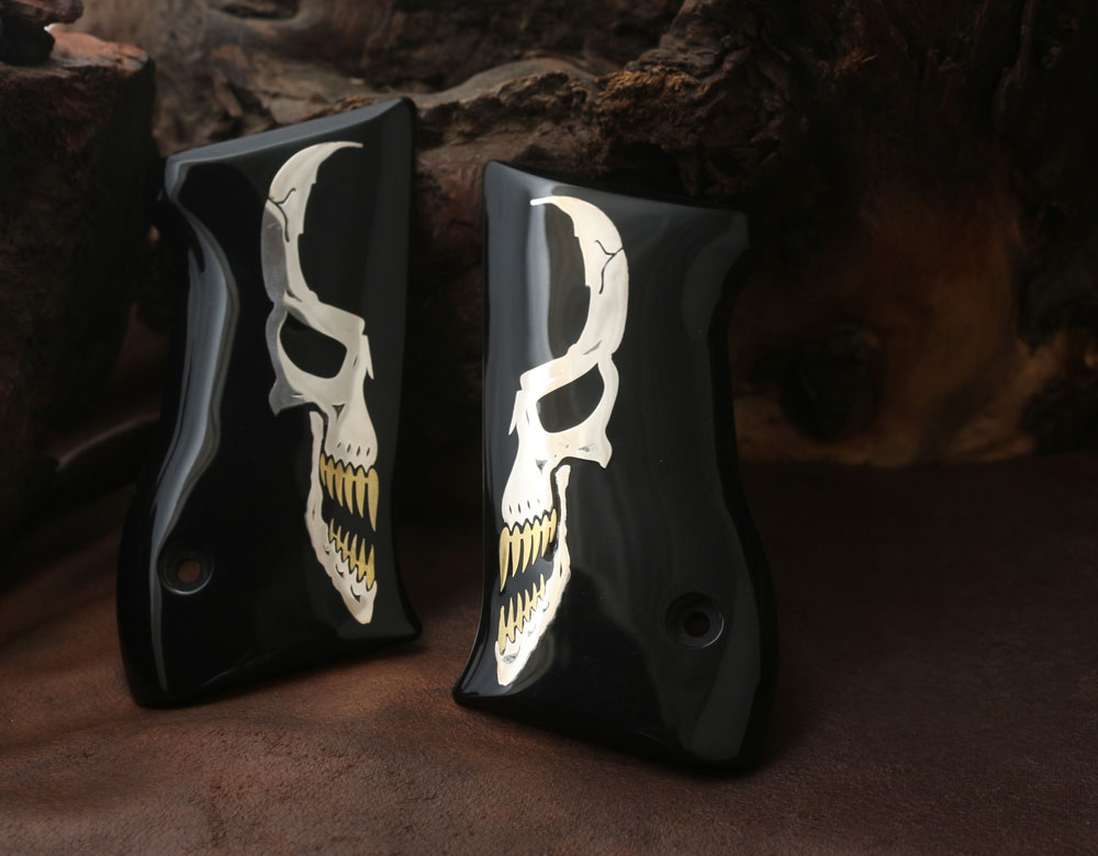 Jericho 941FB Siyah Akrilik Gümüş Logo (Büyük) 