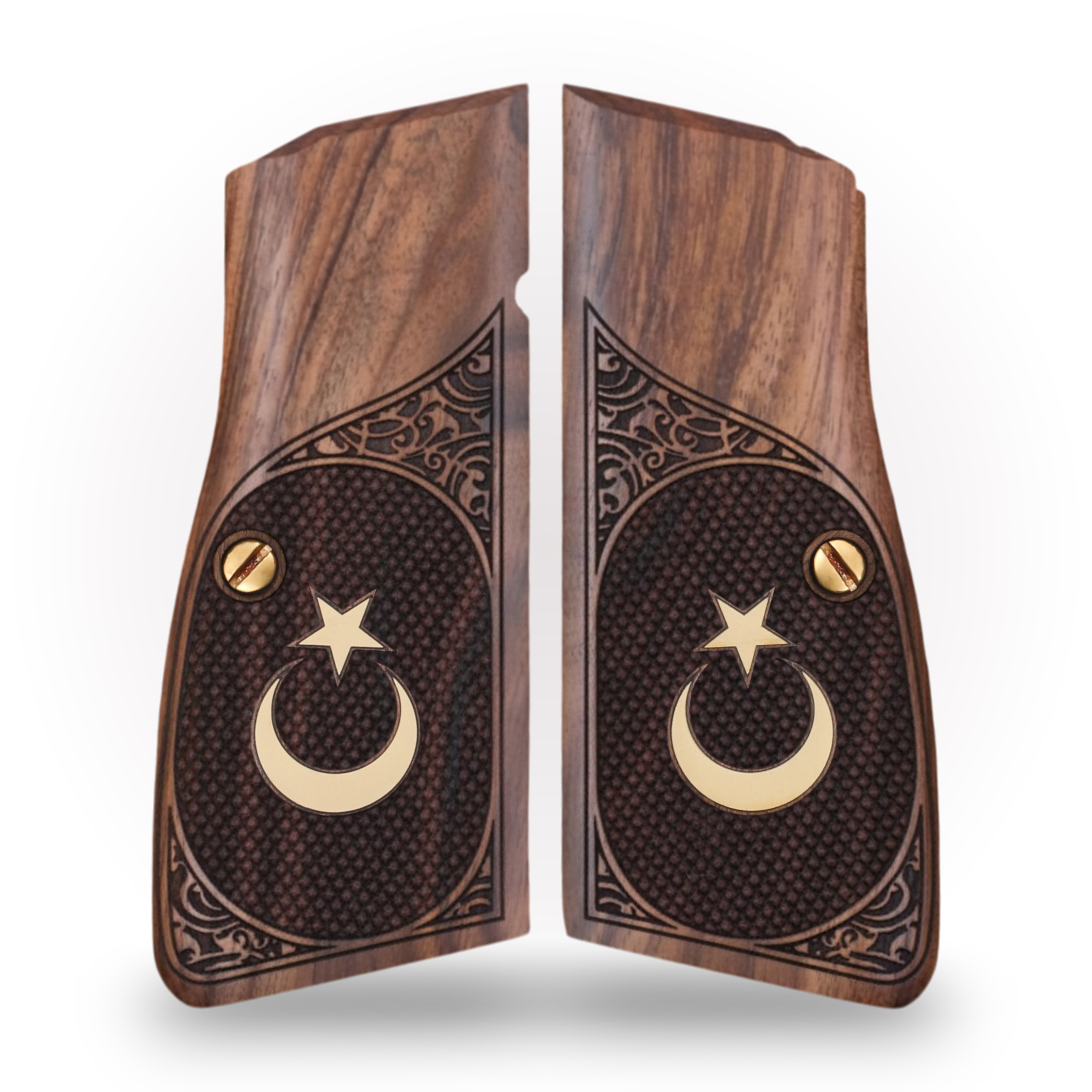 Browning MK3 Ceviz Ağacı Pirinç Logo 