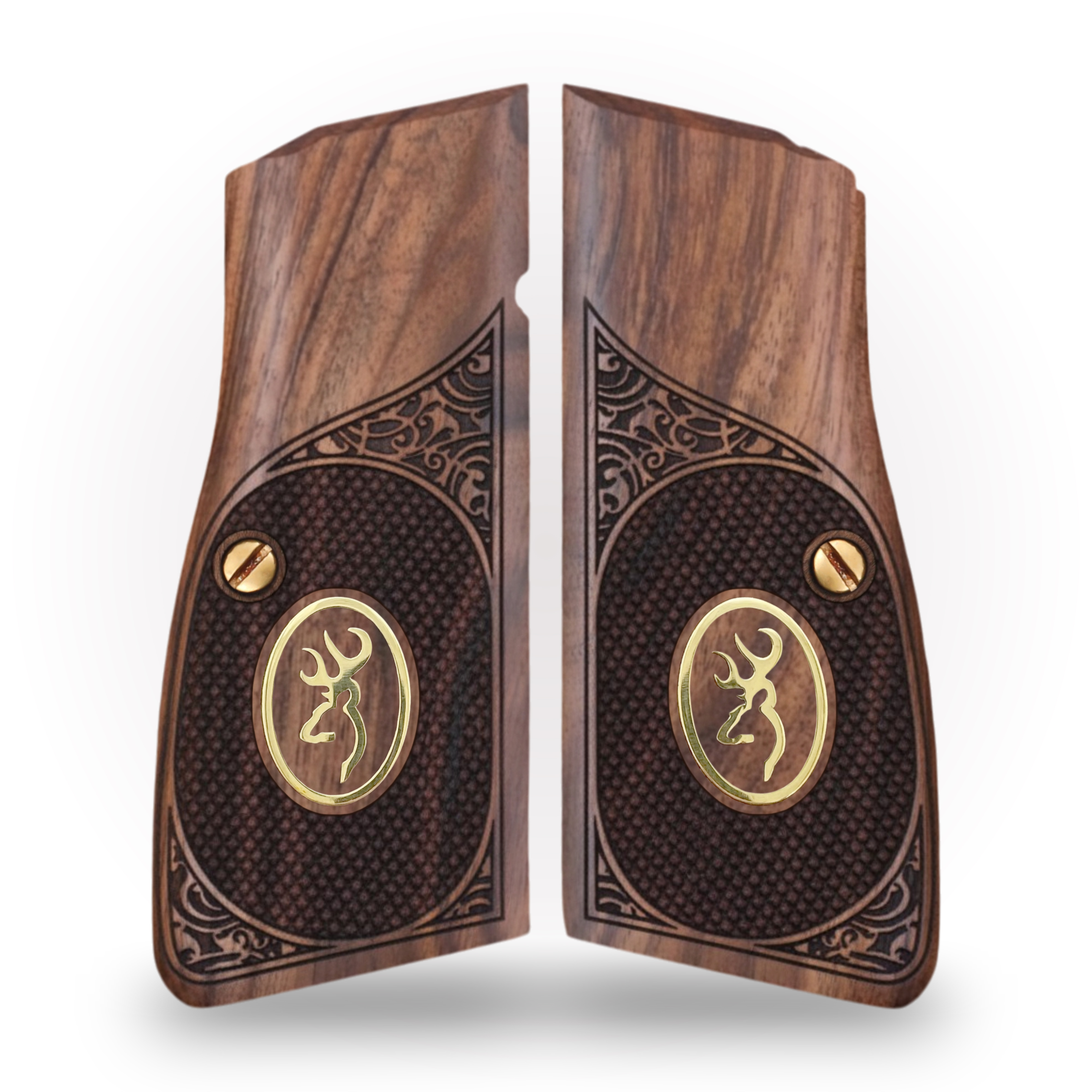 Browning MK3 Ceviz Ağacı Pirinç Logo 