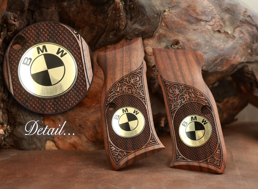 SAR (Sarsılmaz) Kılınç 2000 Light, P8L Ceviz Ağacı Pirinç + Mine Logo 