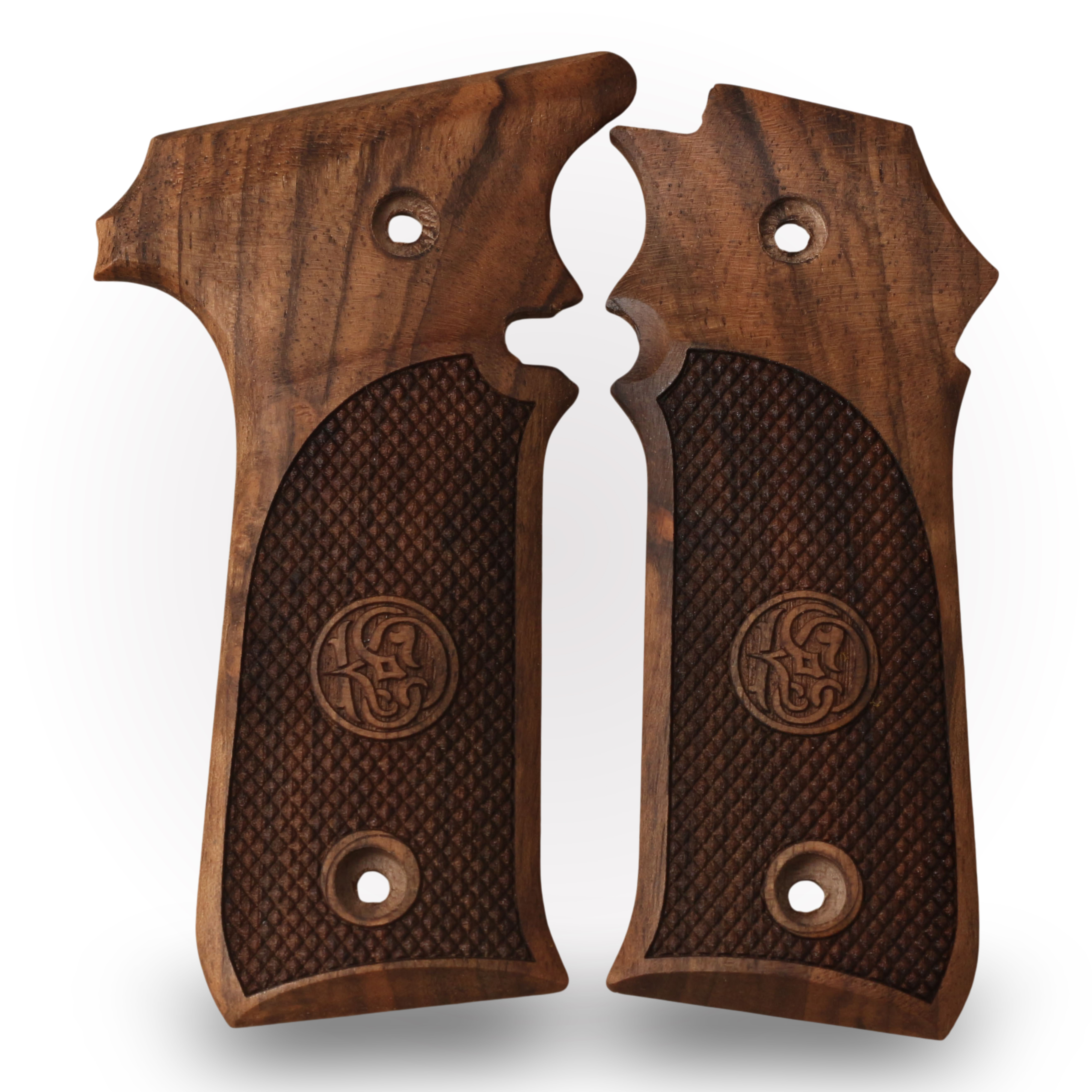 LLama 1911 Style Ceviz Ağacı Lazer Logo 