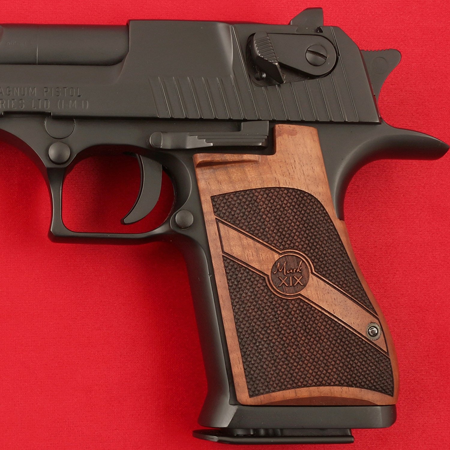 Desert Eagle 3,57/44/50 Cal Gül Ağacı Lazer Logo 