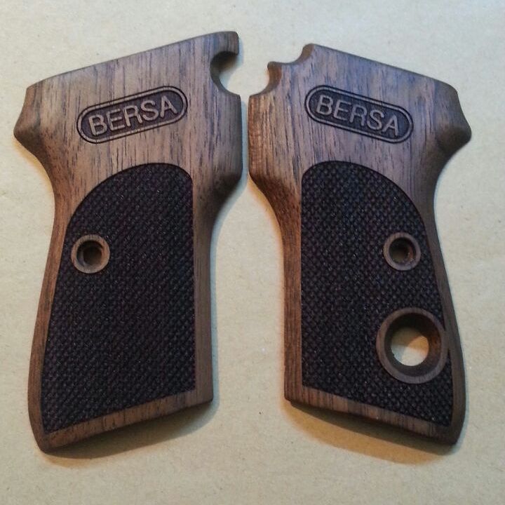 Bersa Model Lusber 84 Ceviz Ağacı Lazer Logo 