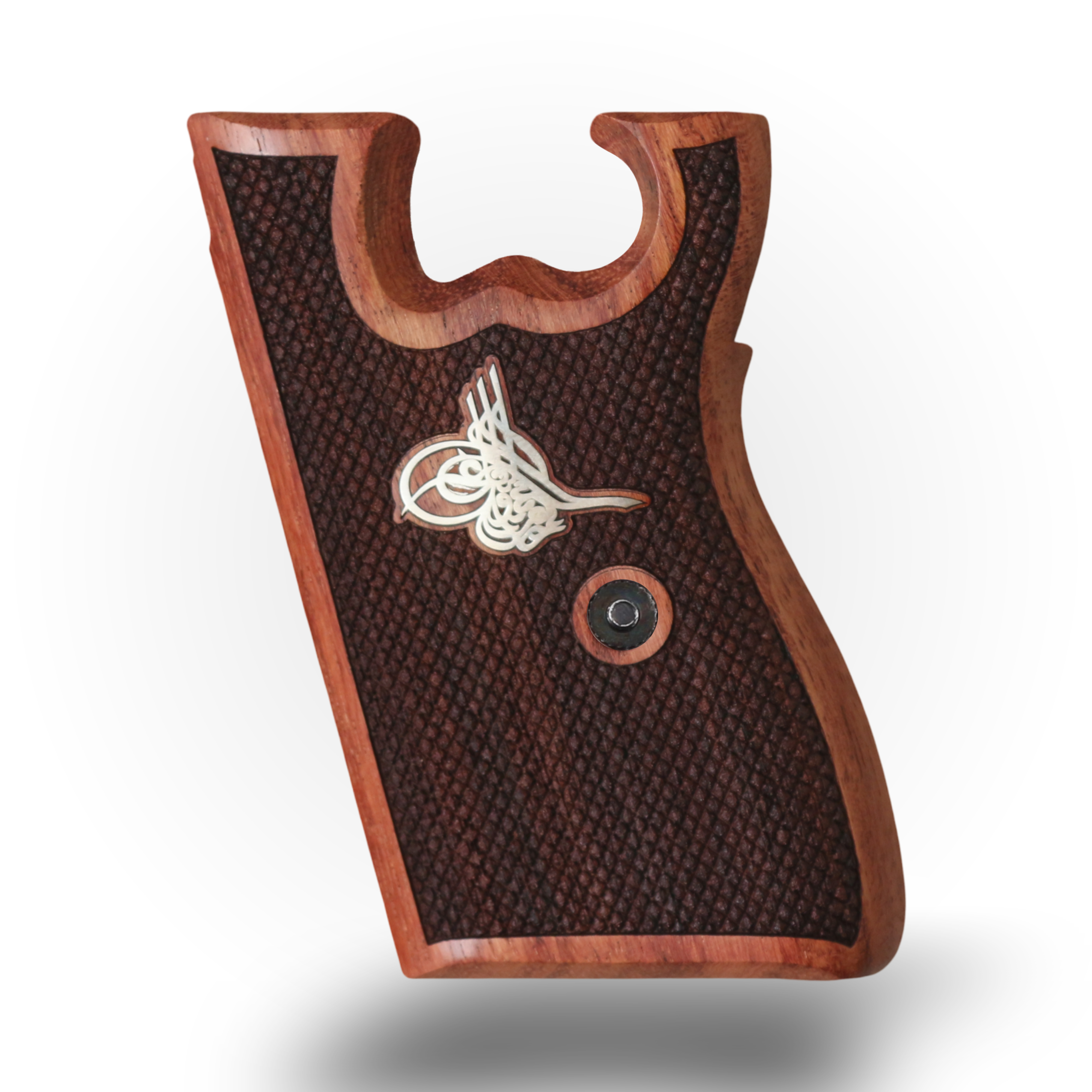 Cz VZOR 50 - 70 Gül Ağacı Gümüş Logo 
