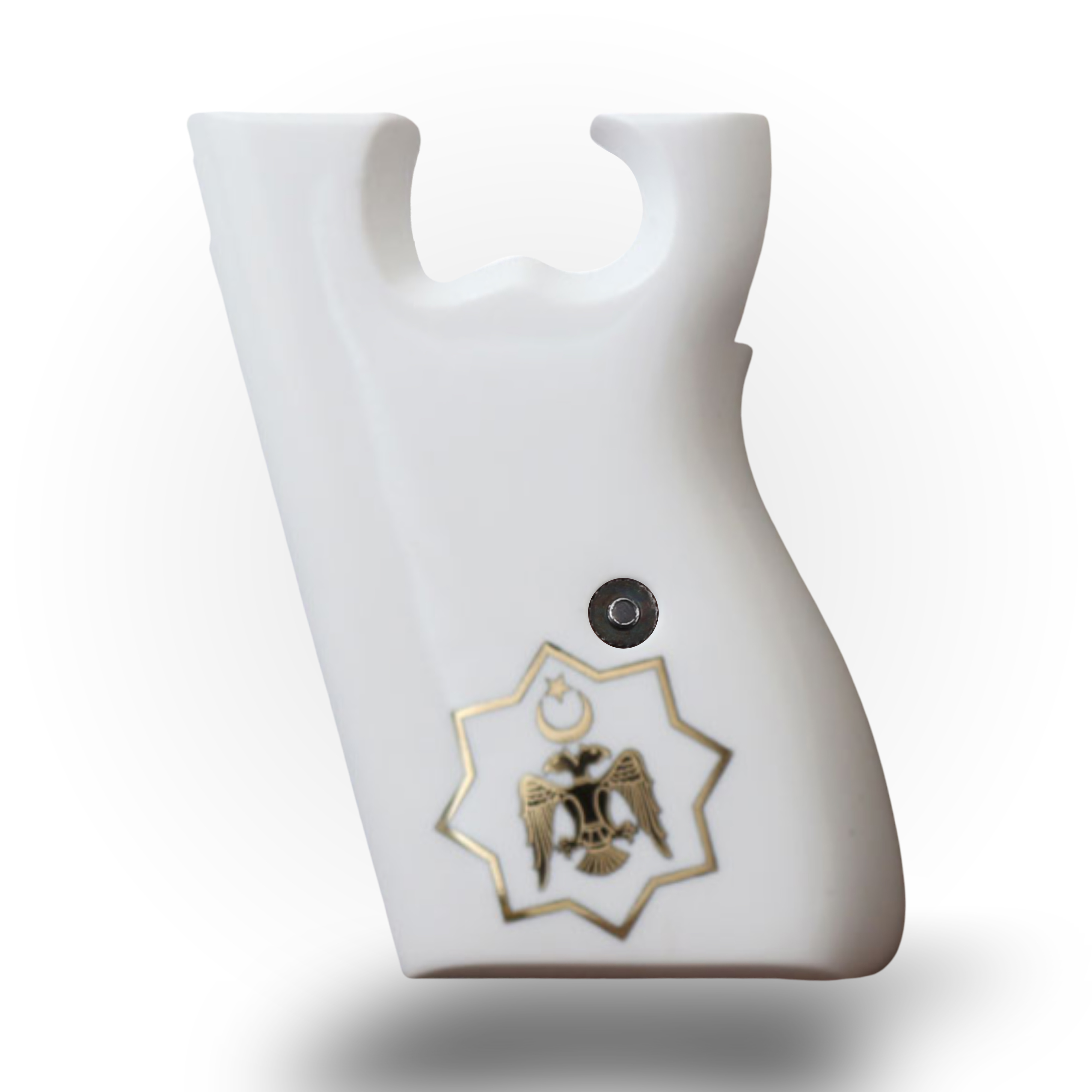 Cz VZOR 50 - 70 Beyaz Akrilik Pirinç Logo 