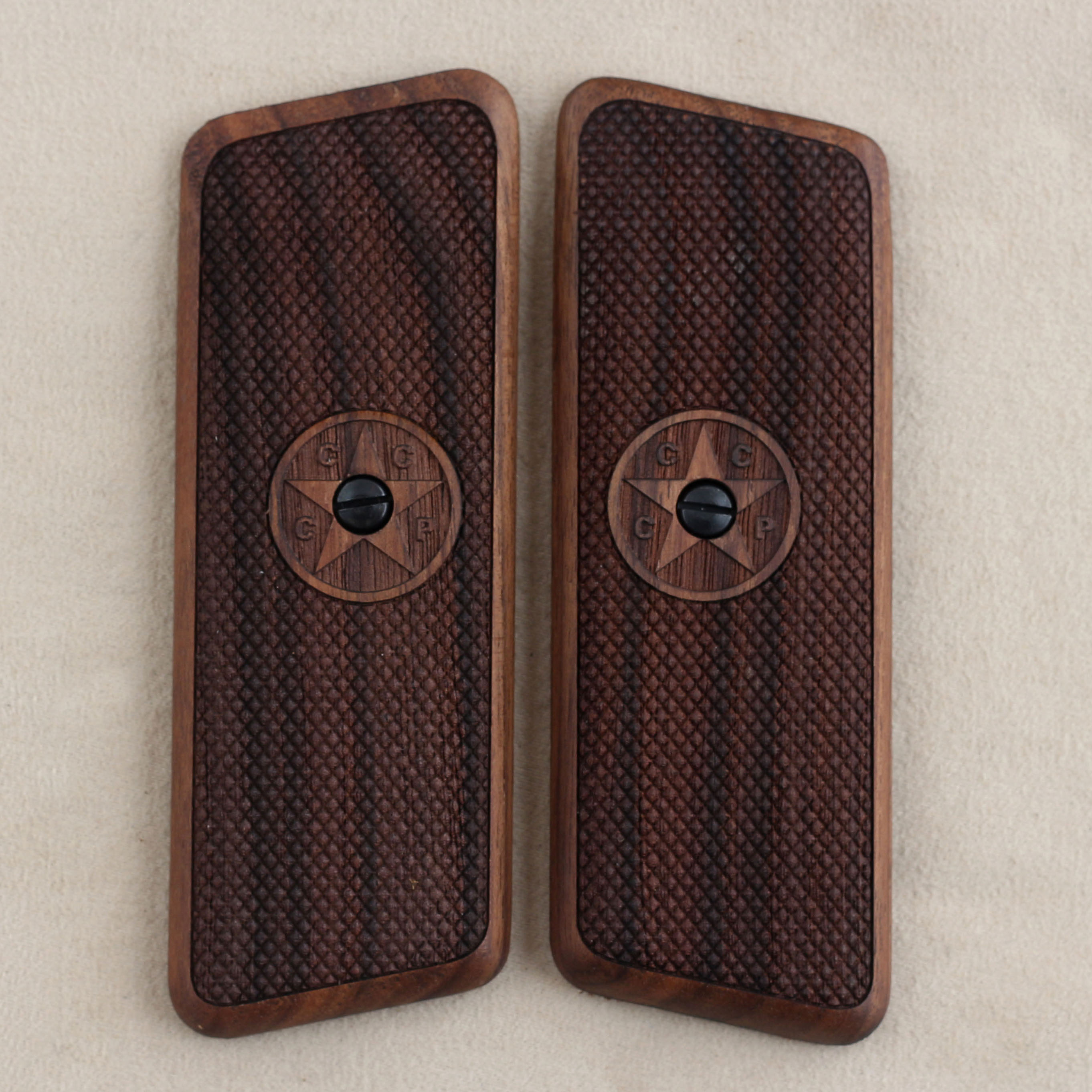 Tokarev TT-33 Ceviz Ağacı Lazer Logo 