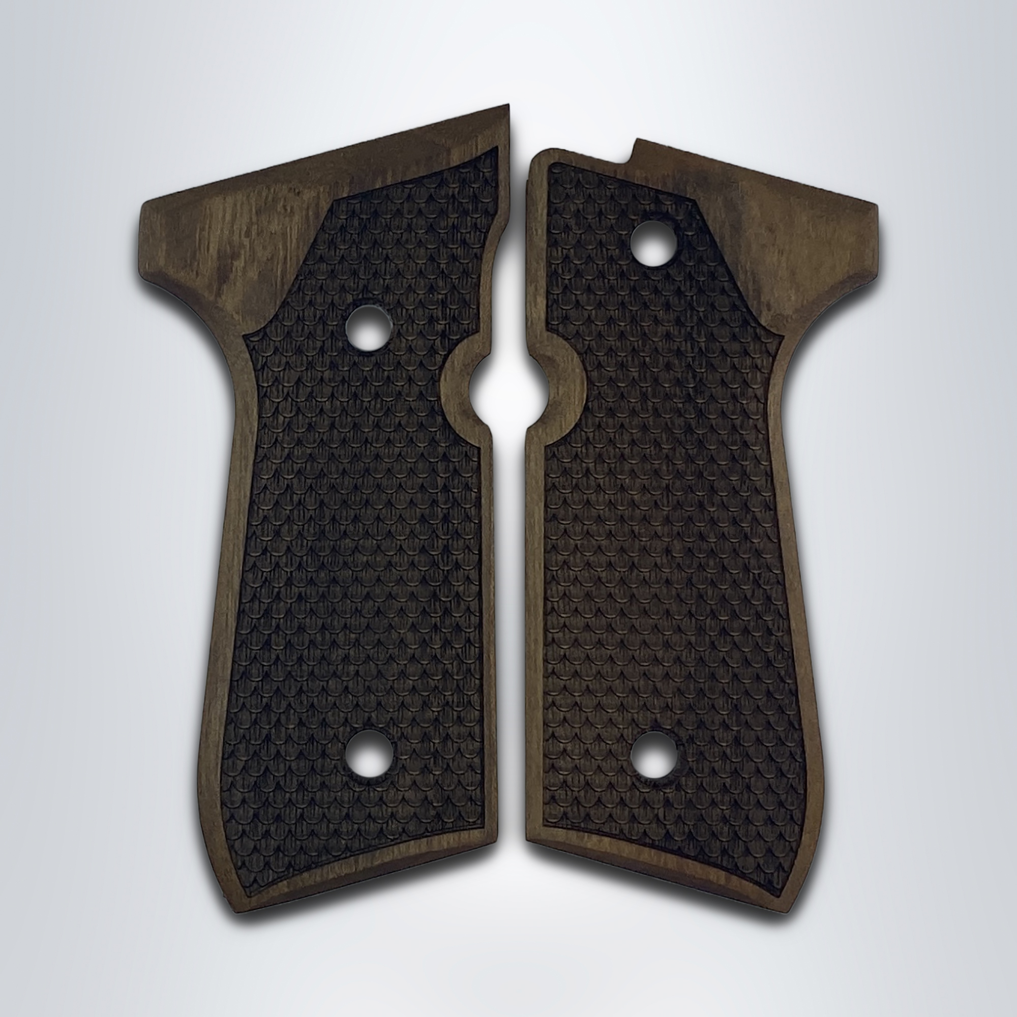 Beretta 92FS, 92, 92F, 92A1, 92FS INOX, 92G, 92D, 96, 96D, 96A1, M9, M9A1 Ceviz Ağacı Logo Yok 