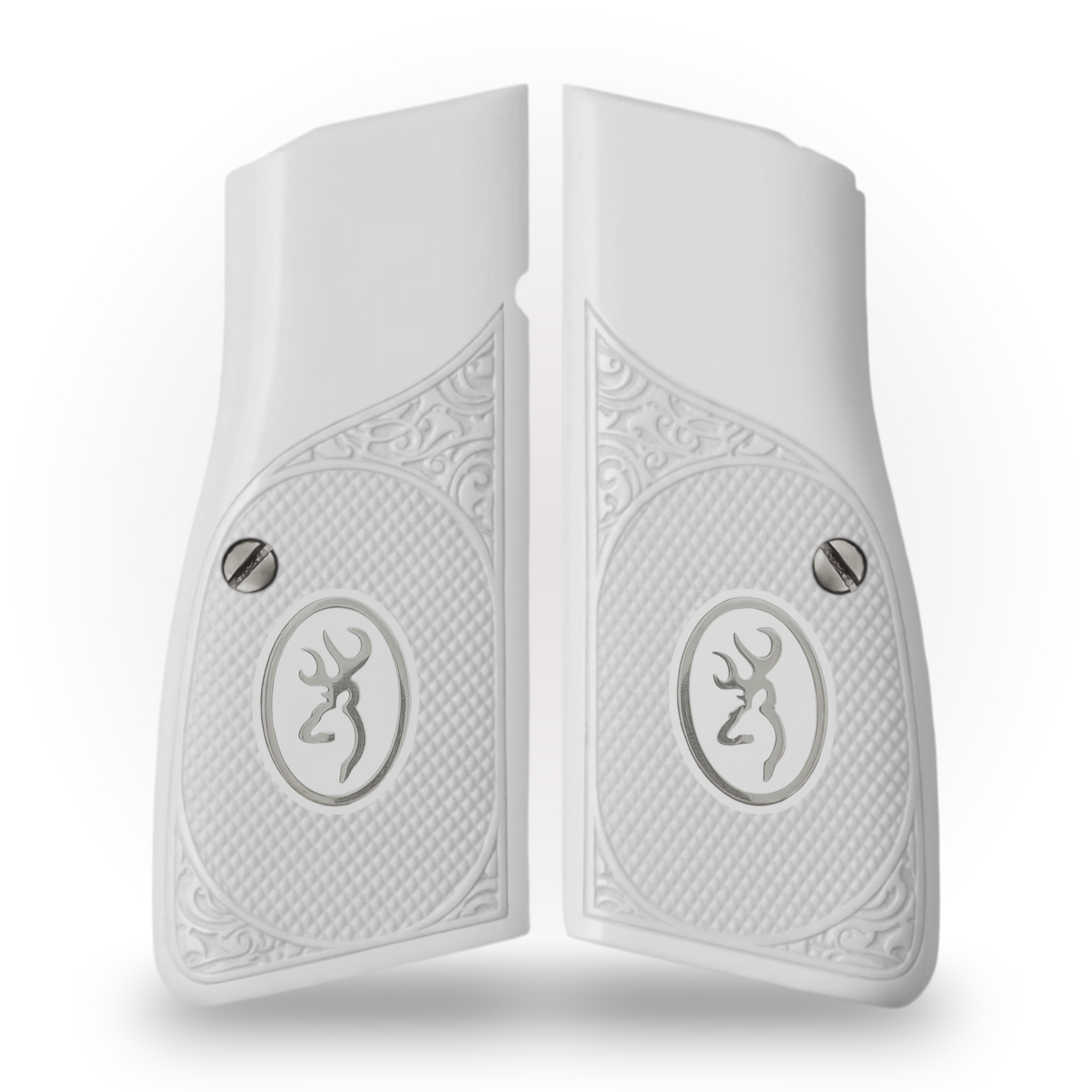 Browning MK3 Beyaz Akrilik Gümüş Logo 