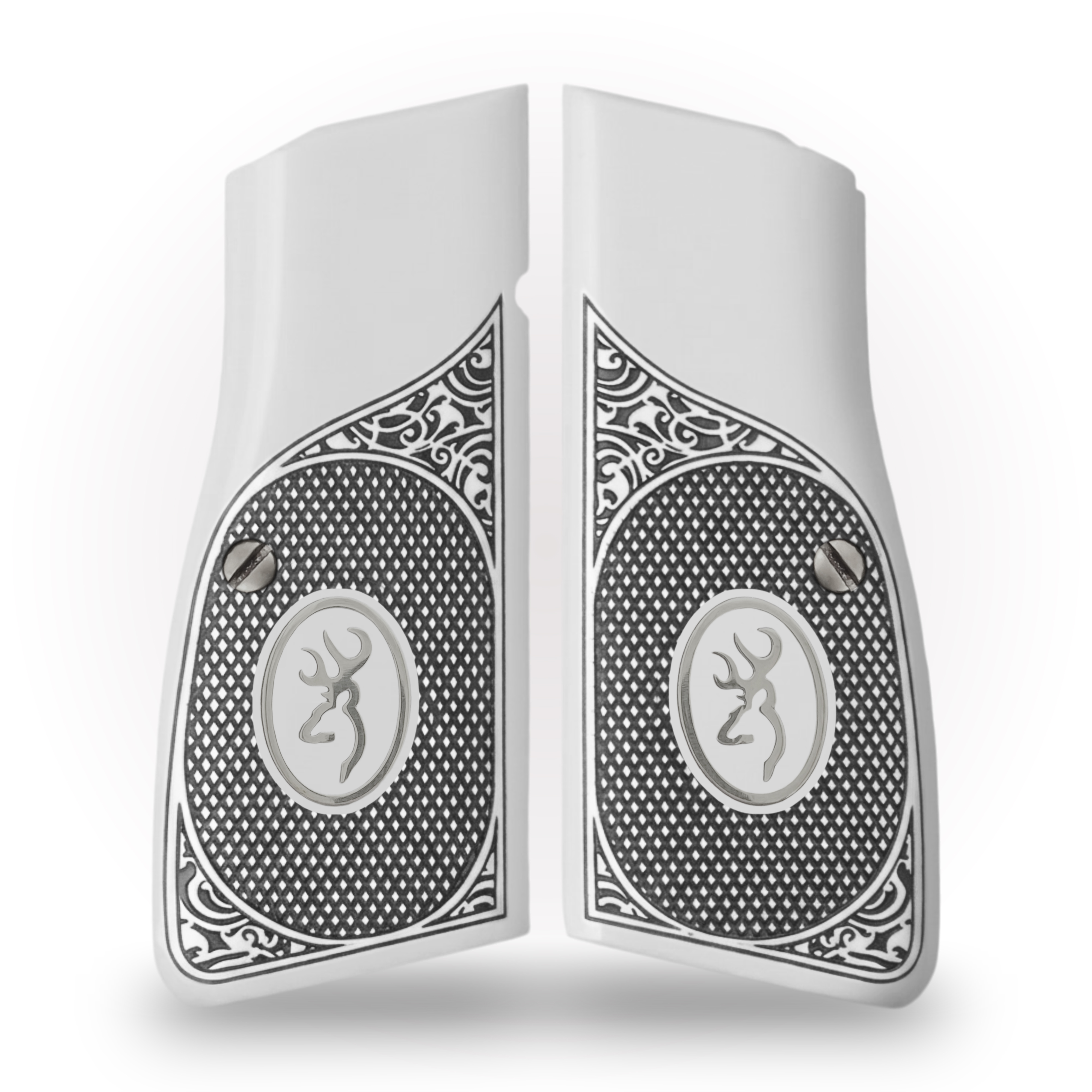 Browning MK3 Beyaz Akrilik Gümüş Logo 