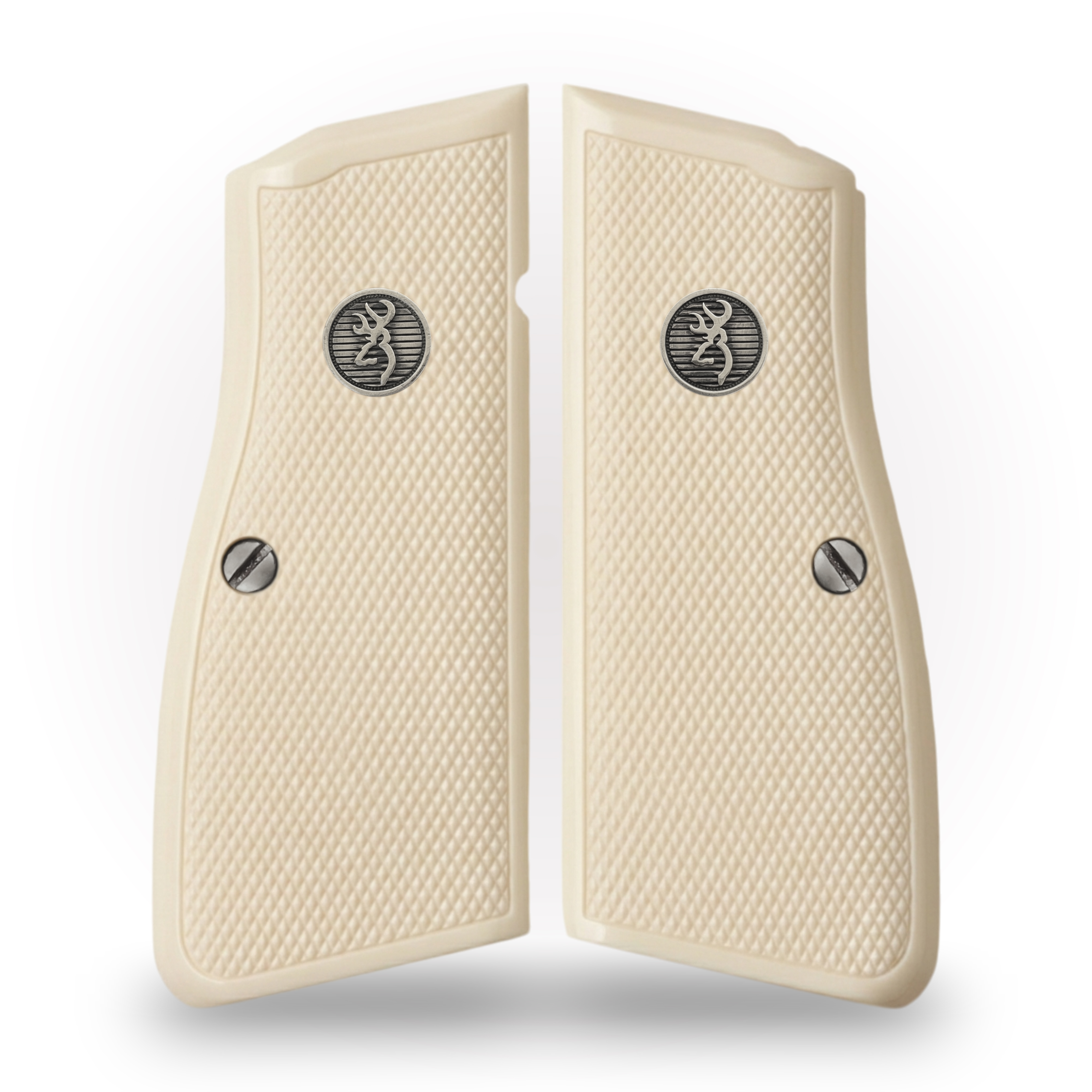 Browning MK3 Fildişi Akrilik Gümüş Logo 