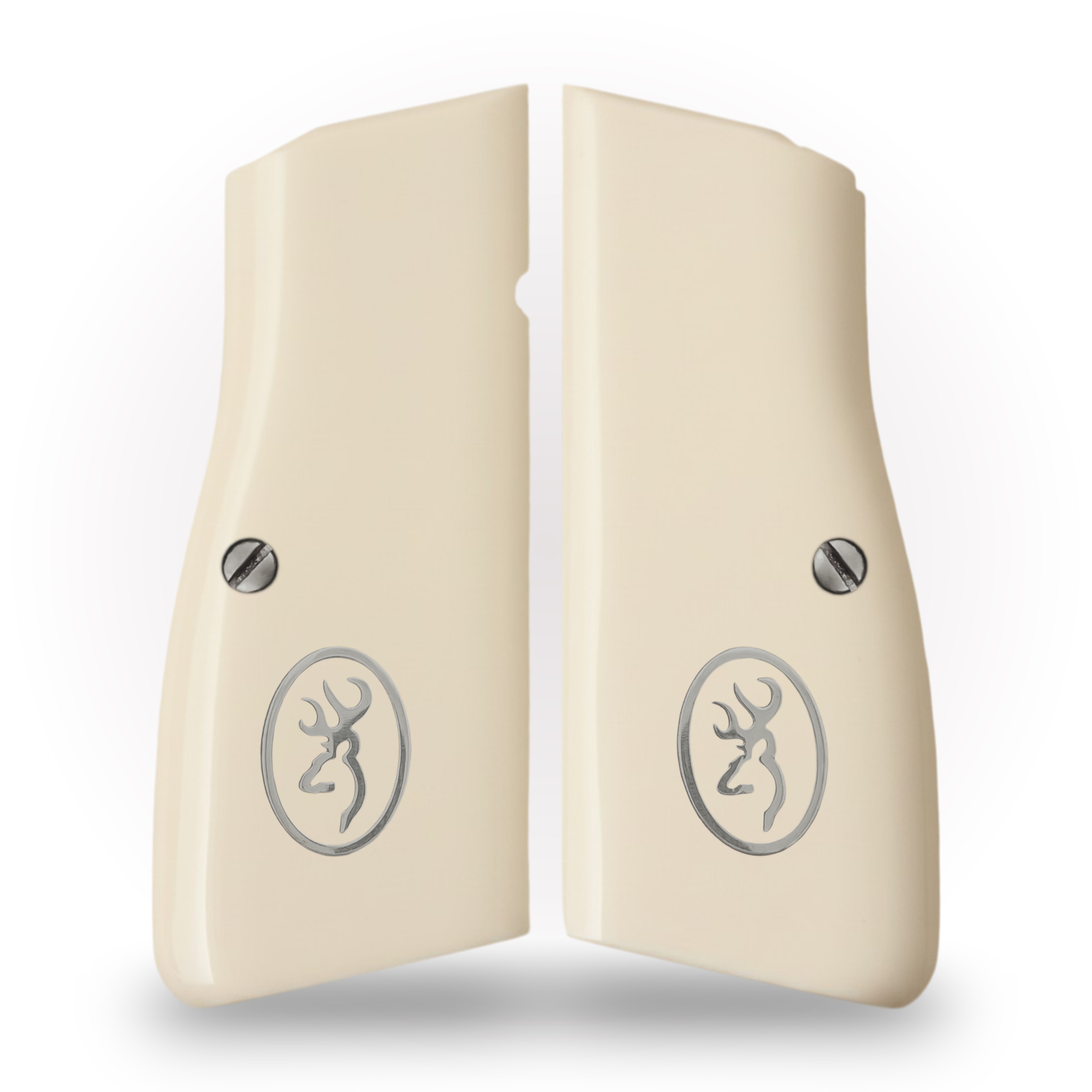 Browning MK3 Fildişi Akrilik Gümüş Logo 