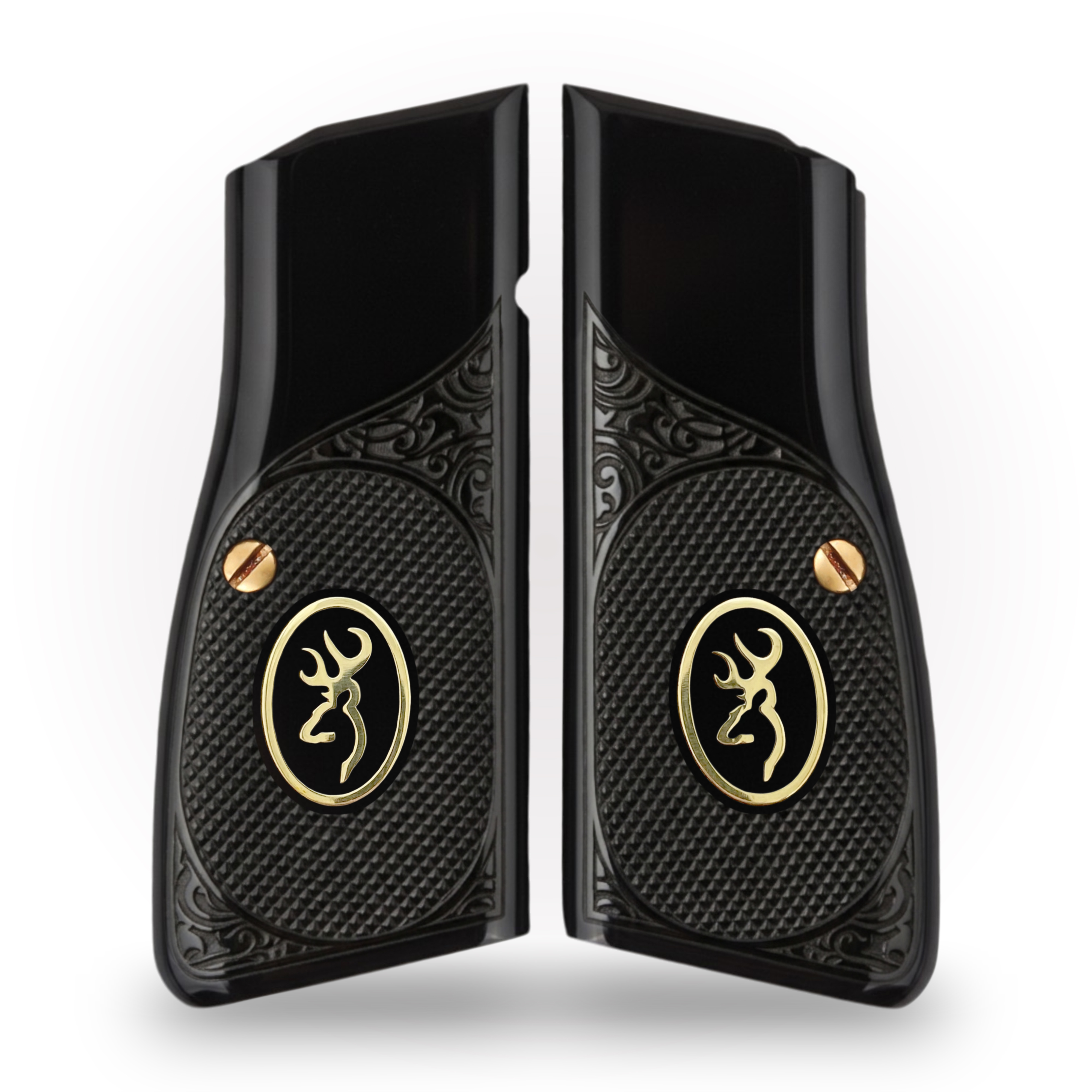 Browning MK3 Siyah Akrilik Pirinç Logo 