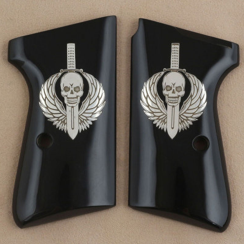 Walther PP GERMANY Siyah Akrilik Gümüş Logo 