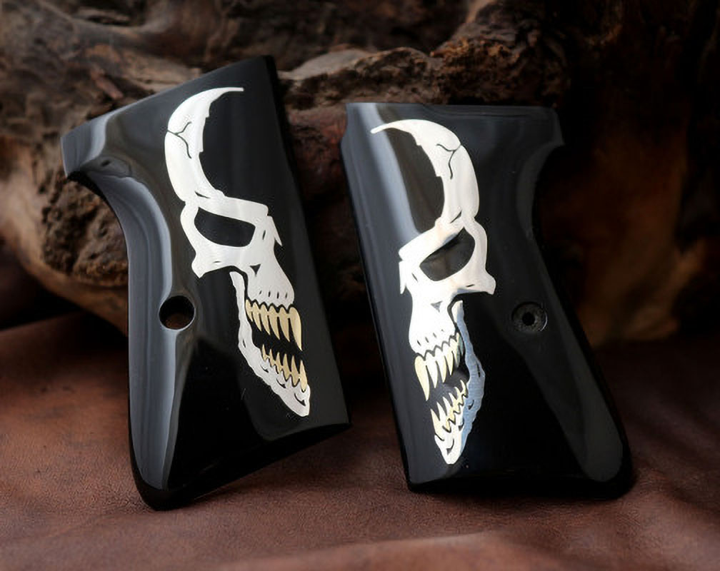 Walther PP GERMANY Siyah Akrilik Gümüş Logo (Büyük) 