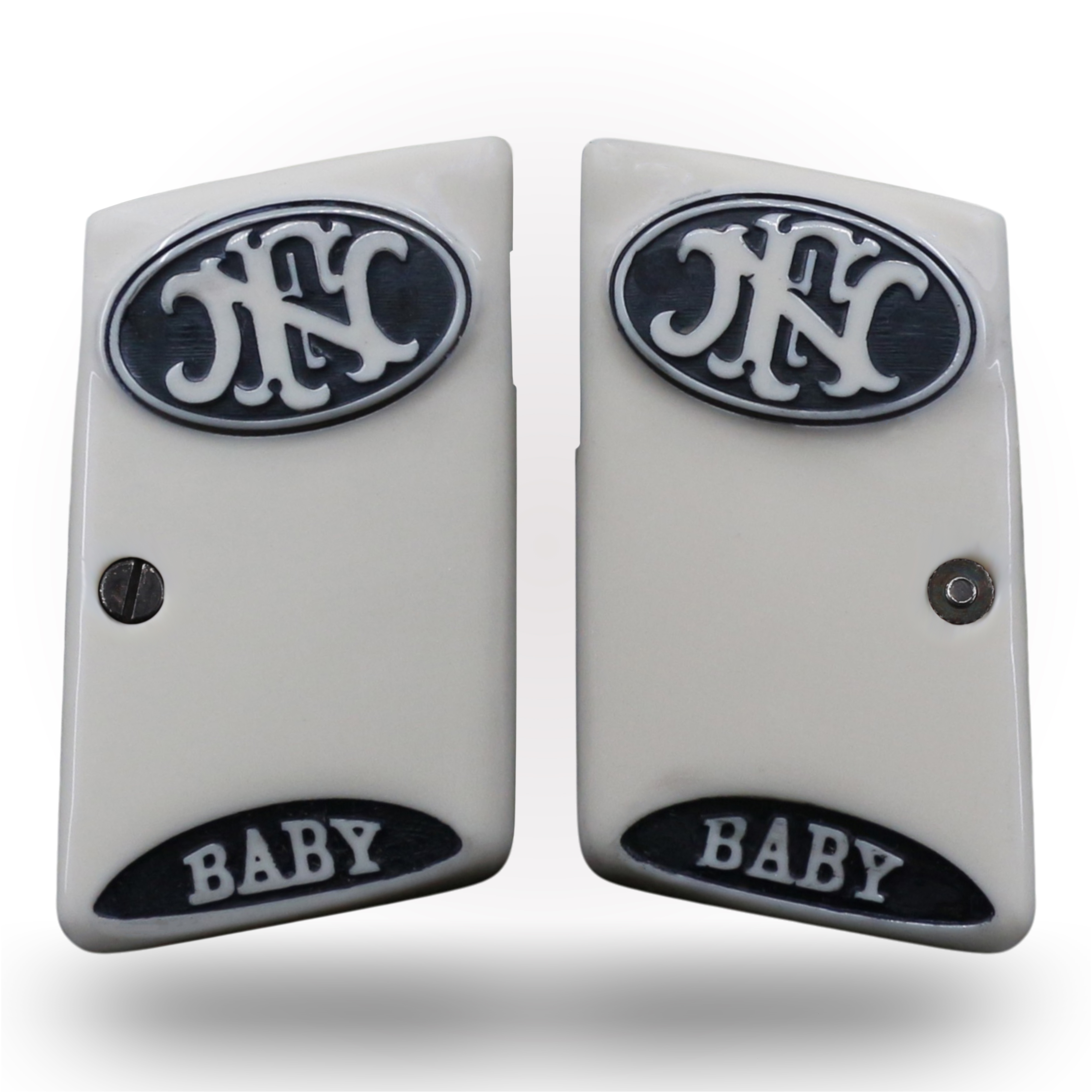 Browning Baby Fildişi Akrilik Lazer + Boyalı Logo 