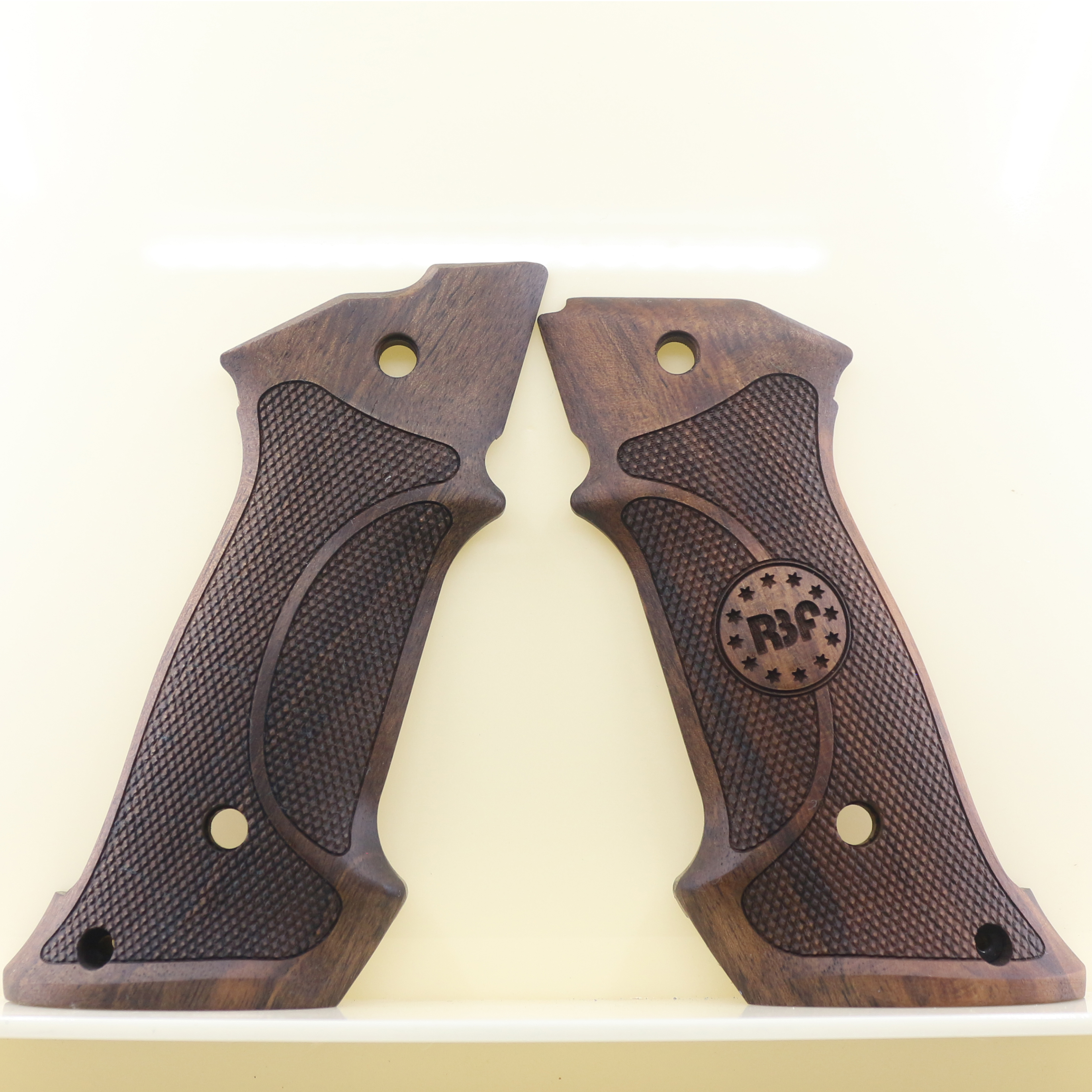 Colt 1911 FIT Model Les Baer, Nowlin, Springfield, Kimber Ceviz Ağacı Lazer Logo 