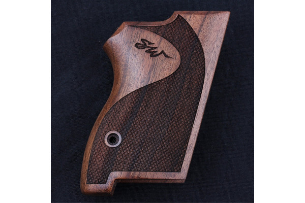 Smith Wesson CS9 Gül Ağacı Lazer Logo 