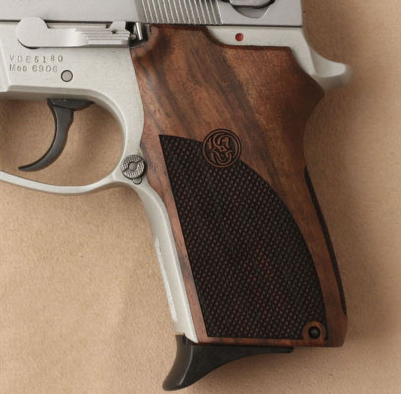 Smith Wesson 3913 TSW Ceviz Ağacı Lazer Logo 