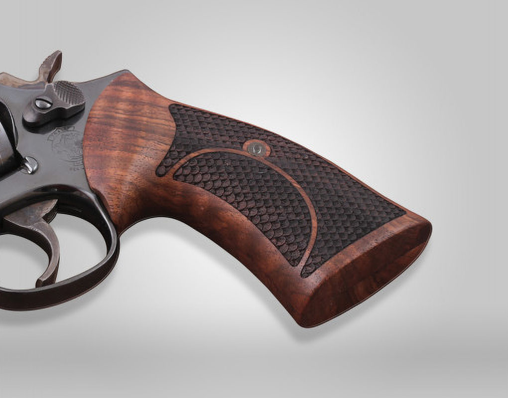 Smith Wesson K/L - Frame Square Butt Ceviz Ağacı Logo Yok 