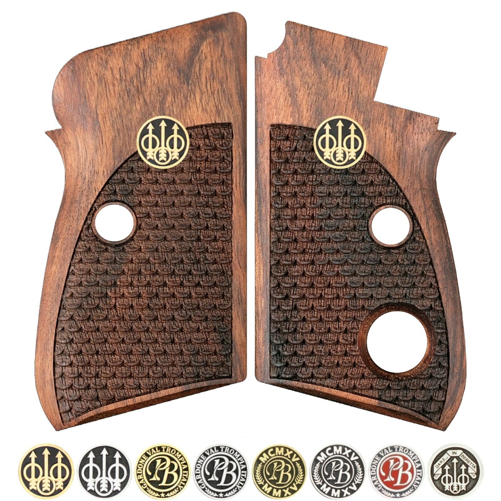 Beretta 70 70S 70 S 71 72 75 Jaguar Puma Grips ( Thumb Or Crossbolt Safety )