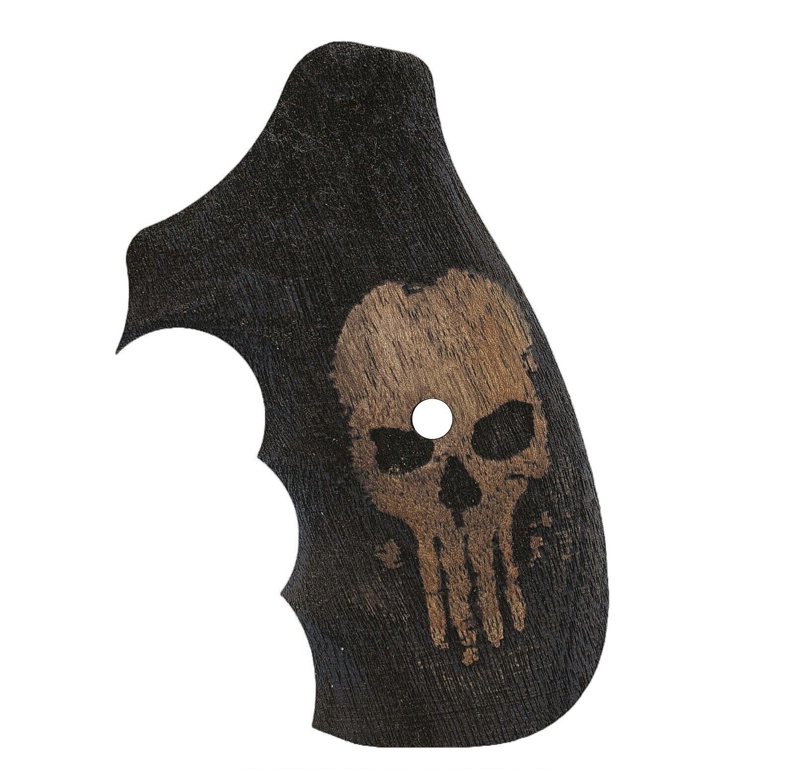 Grip For S&W K - L - X .38 .357 Frame Closed Back Round Butt