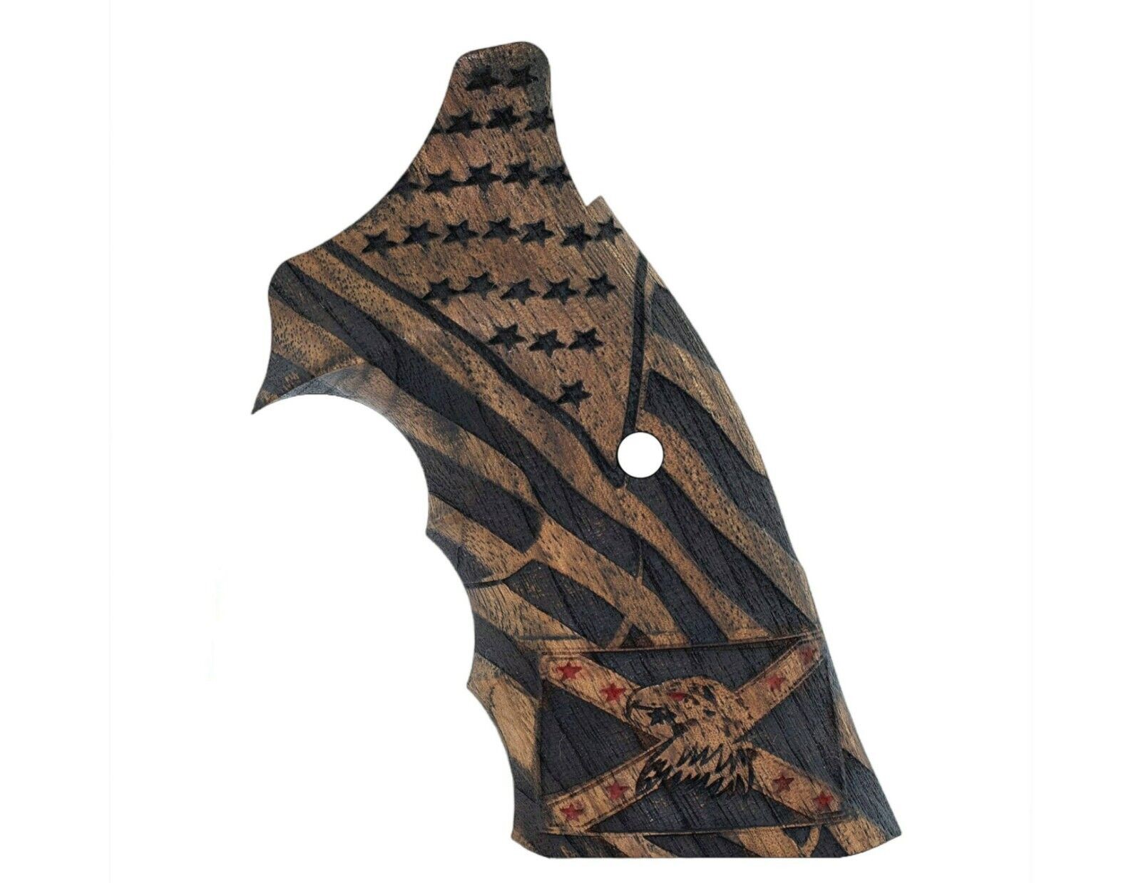 Grip For S&W K - L .38 .357 Frame Open Back Square Butt