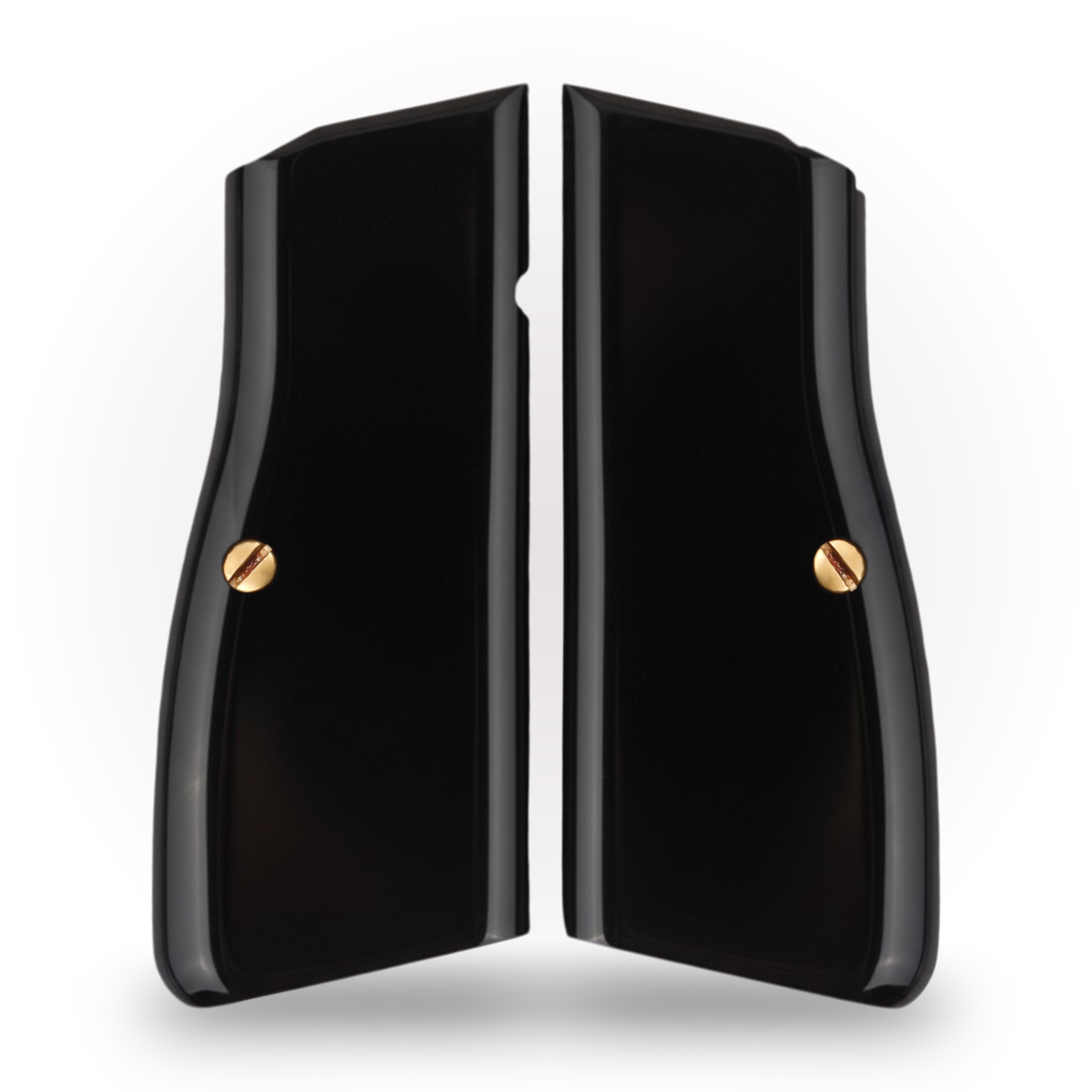 Browning Hi Power MK I II III replacement acrylic grips by KSD
