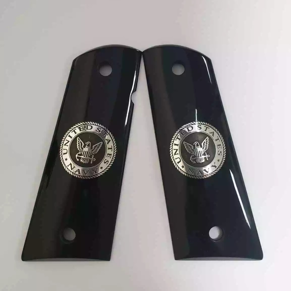 Colt 1911 FIT Model Les Baer, Nowlin, Springfield, Kimber Siyah Akrilik Gümüş Logo
