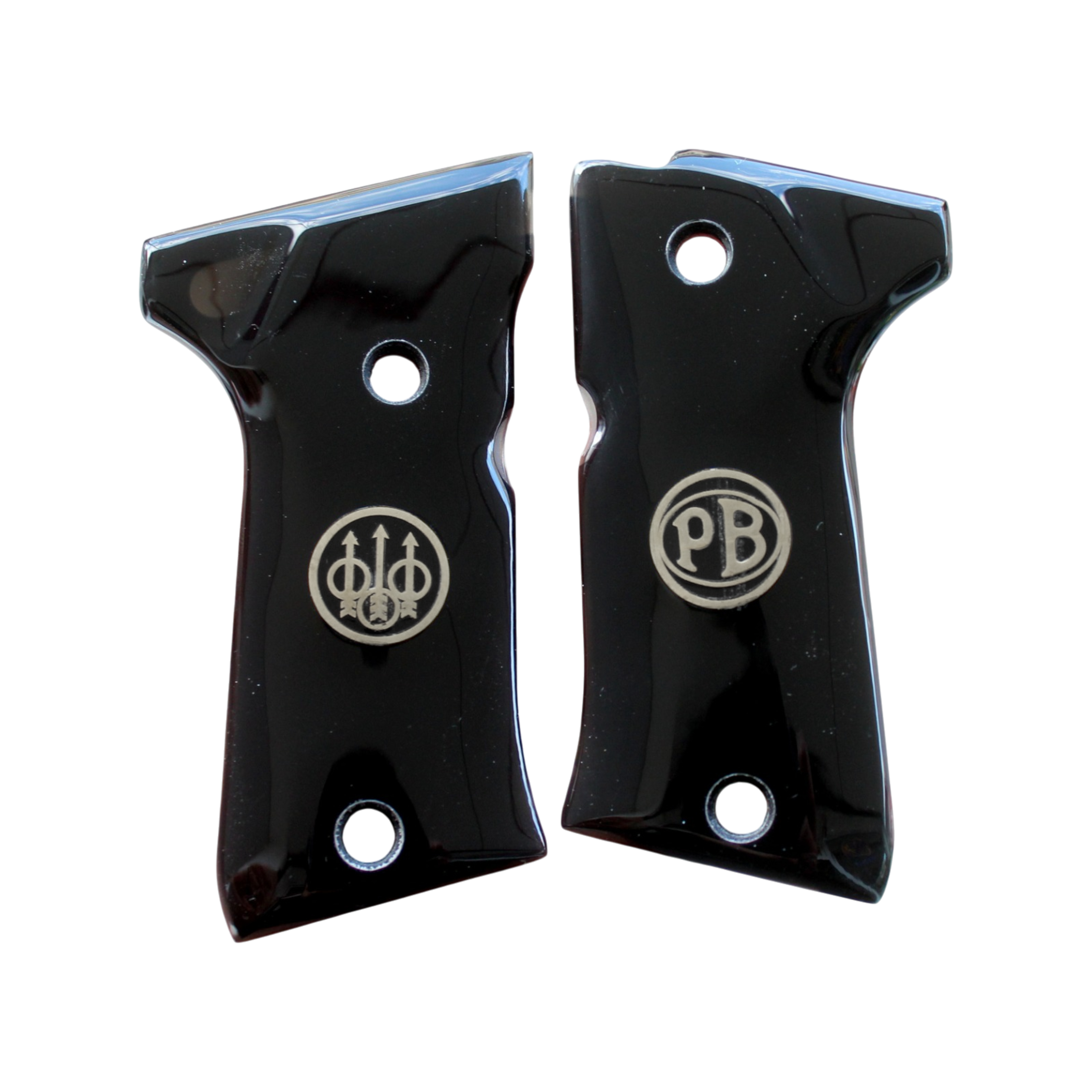Beretta 92 Compact Siyah Akrilik Gümüş Logo 